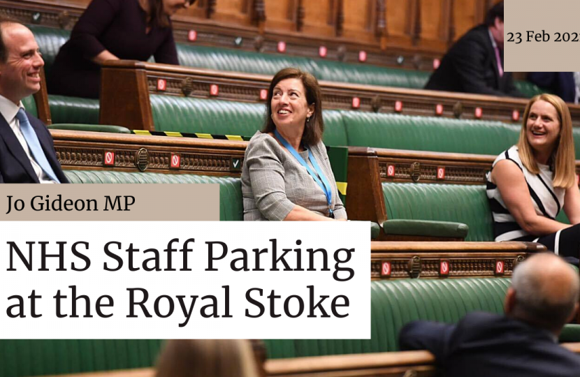 NHS Staff parking 
