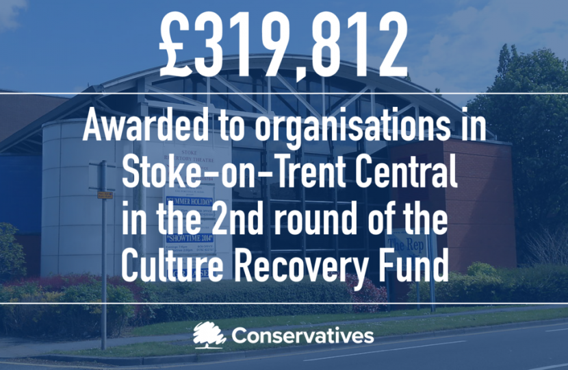 £319,812 awarded to organisations in Stoke-on-Trent Central