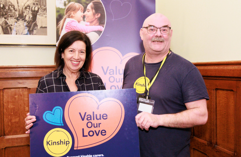 attend the Kinship Charity’s #ValueOurLove campaign reception