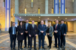 touring the Israeli Parliament with Conservative Friends of Israel