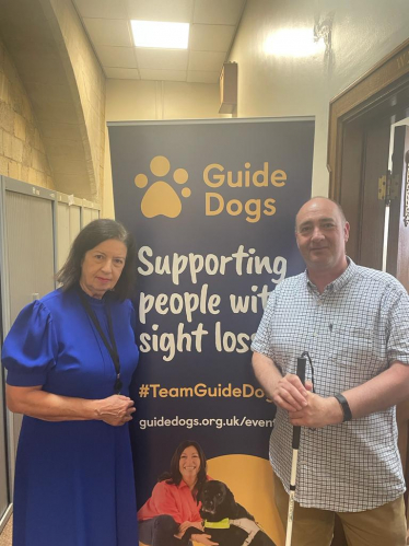 the Guide Dogs UK Open Doors campaign event