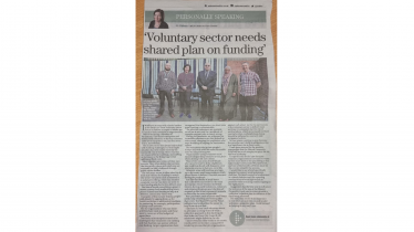 Personally Speaking: "Voluntary sector needs shared plan on funding"